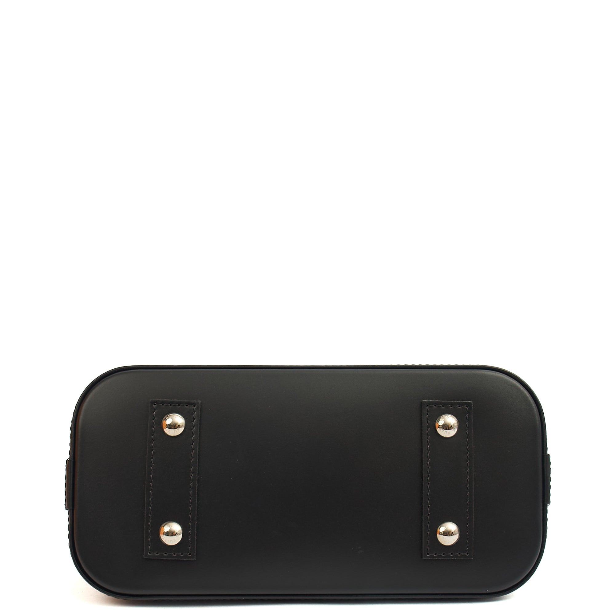 Louis Vuitton Cross Body Alma BB in Black, Leather — Top View