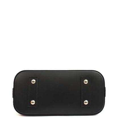 Louis Vuitton Cross Body Alma BB in Black, Leather — Top View