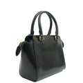 Prada Mini Bag Galleria Saffiano Mini in Black, Leather — Front View