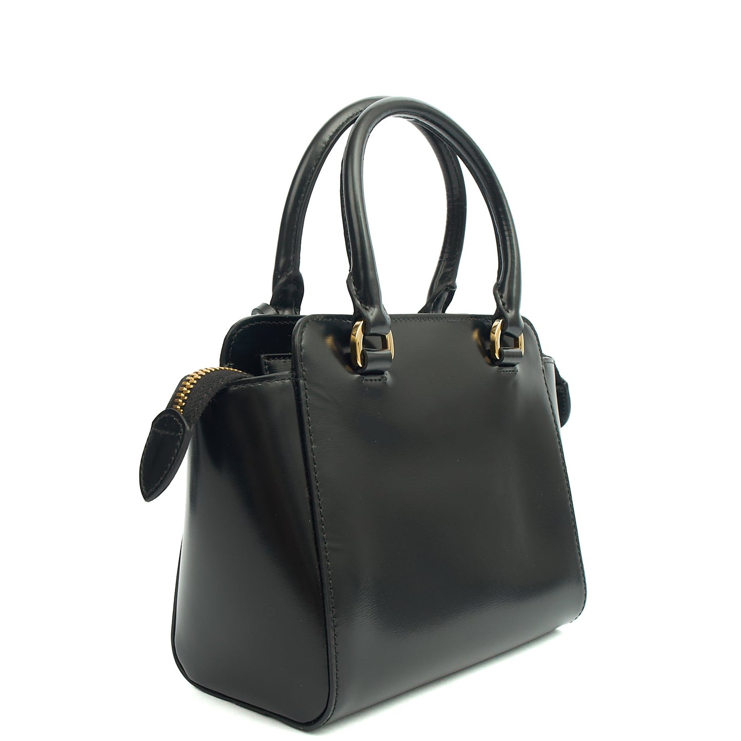 Prada Mini Bag Galleria Saffiano Mini in Black, Leather — Alternate View 7