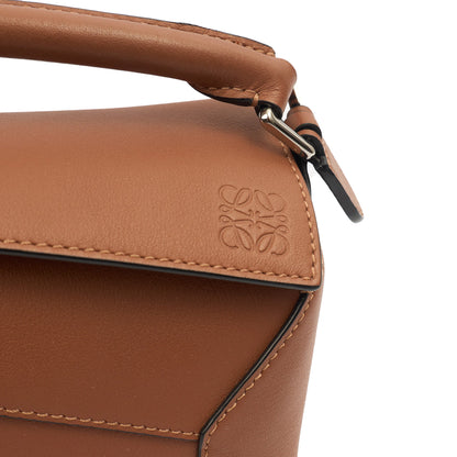 Loewe Cross Body Puzzle - Mini in Brown, Leather — Lifestyle View