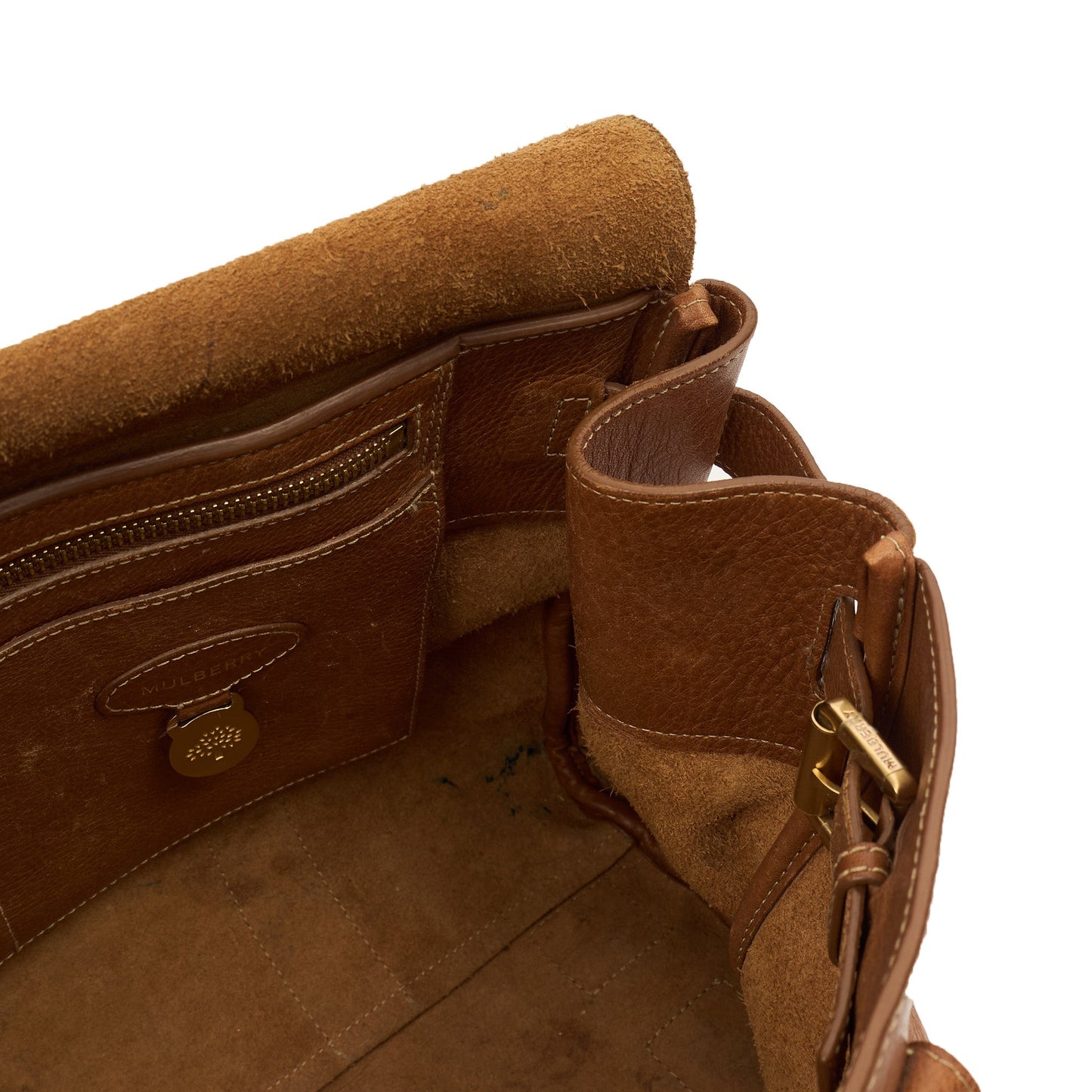 Mulberry Tote Bayswater Heritage in Oak, Leather — Alternate View 7