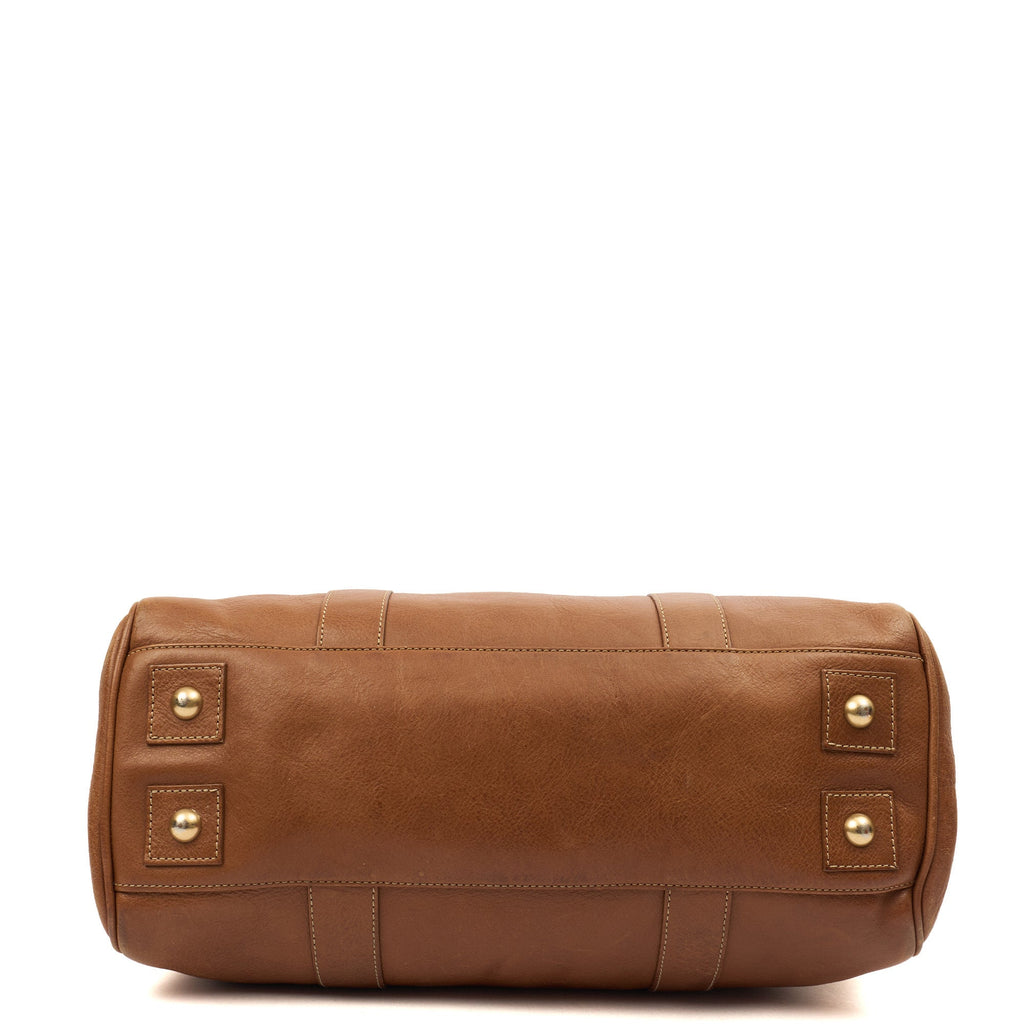 Mulberry Tote Bayswater Heritage in Oak, Leather — Detail View