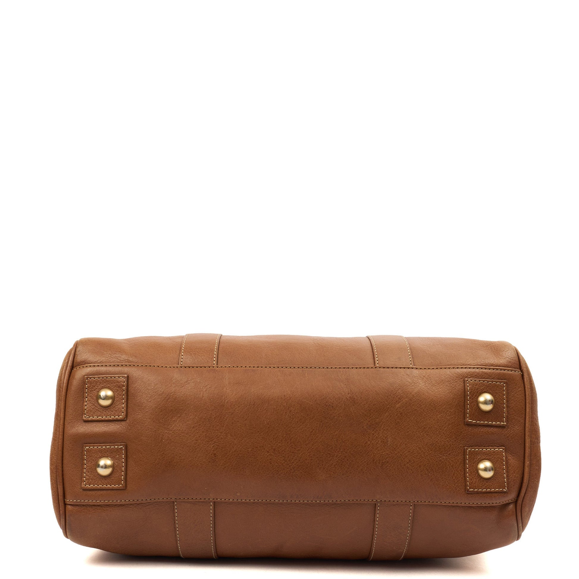 Mulberry Tote Bayswater Heritage in Oak, Leather — Detail View