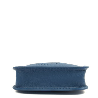 Hermes Evelyne 16 in Bleu Jean, Clemence Leather — Alternate View 28