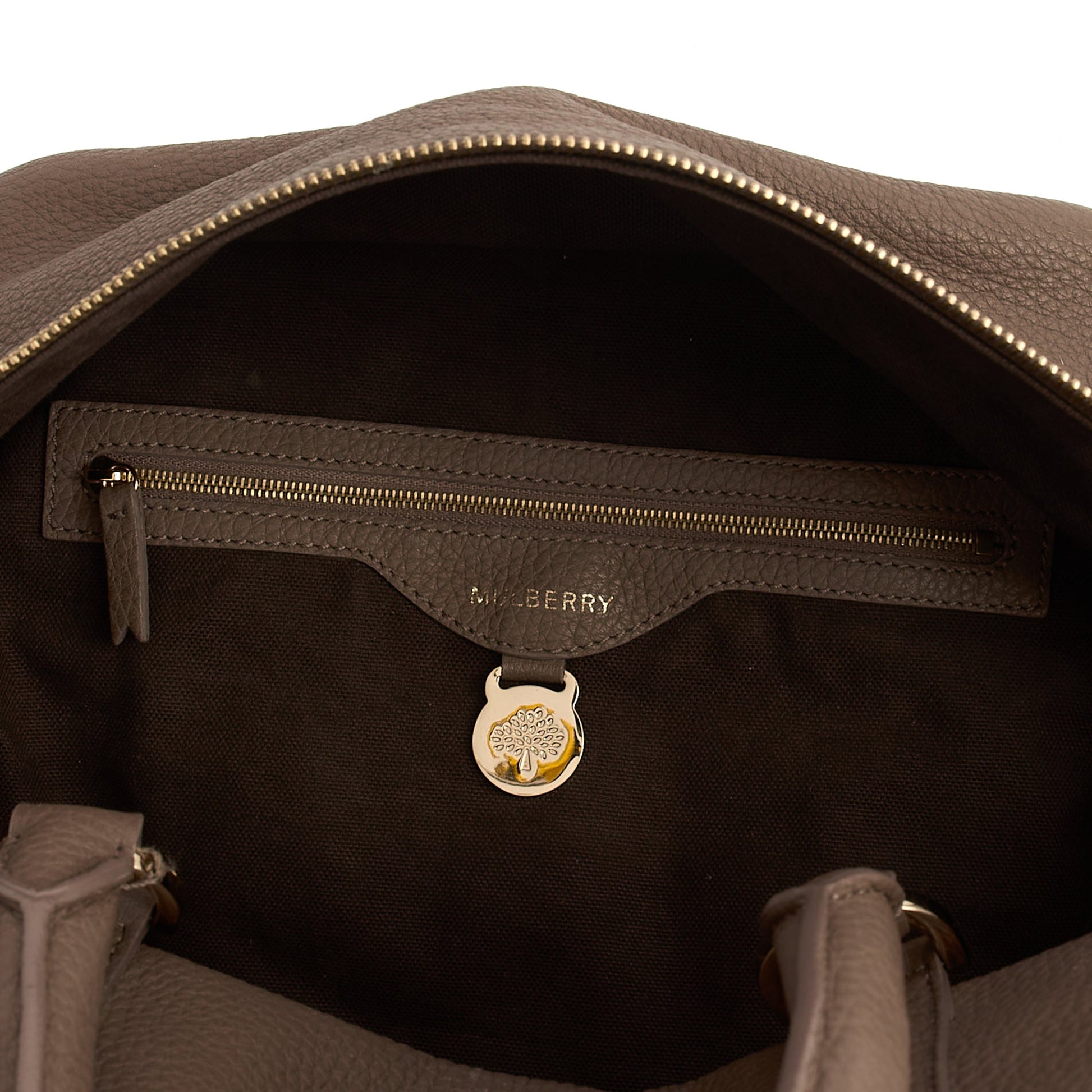 Mulberry Shoulder Bag Pembridge in Grey, Leather — Alternate View 17