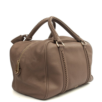 Mulberry Shoulder Bag Pembridge in Grey, Leather — Side View