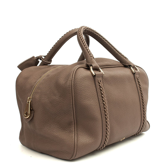 Mulberry Shoulder Bag Pembridge in Grey, Leather — Side View