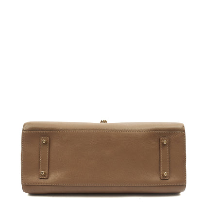 Anya Hindmarch Tote Bathurst Satchel in Brown, Leather — Top View