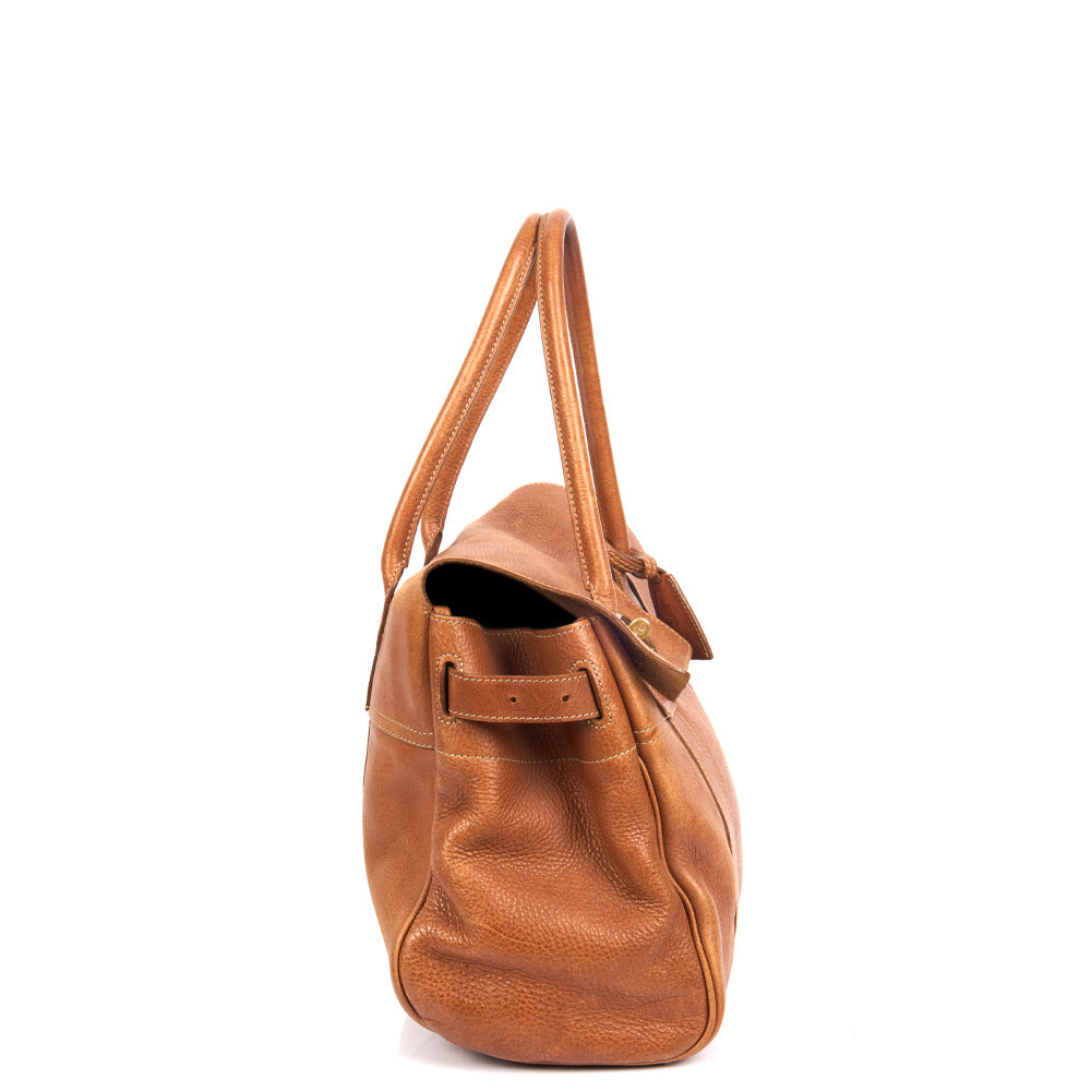 Mulberry Bayswater Heritage in Oak, Leather — Back View