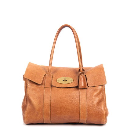 Mulberry Bayswater Heritage in Oak, Leather — Front View