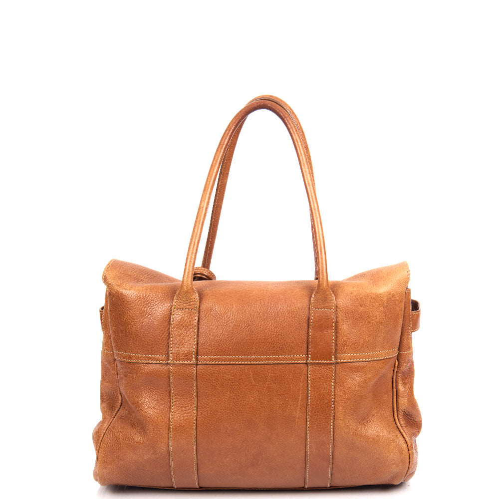 Mulberry Bayswater Heritage in Oak, Leather — Top View