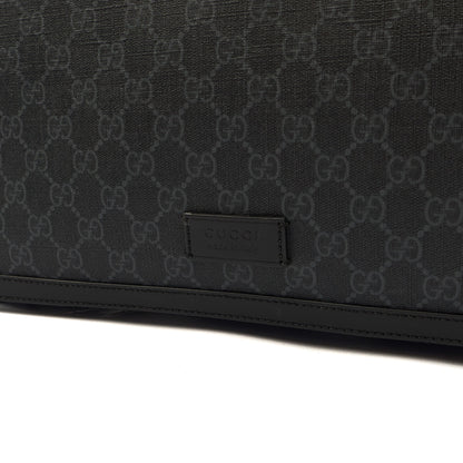 Gucci Cross Body Baby Carrier in GG Supreme, Exotic Effect Leather — Alternate View 13