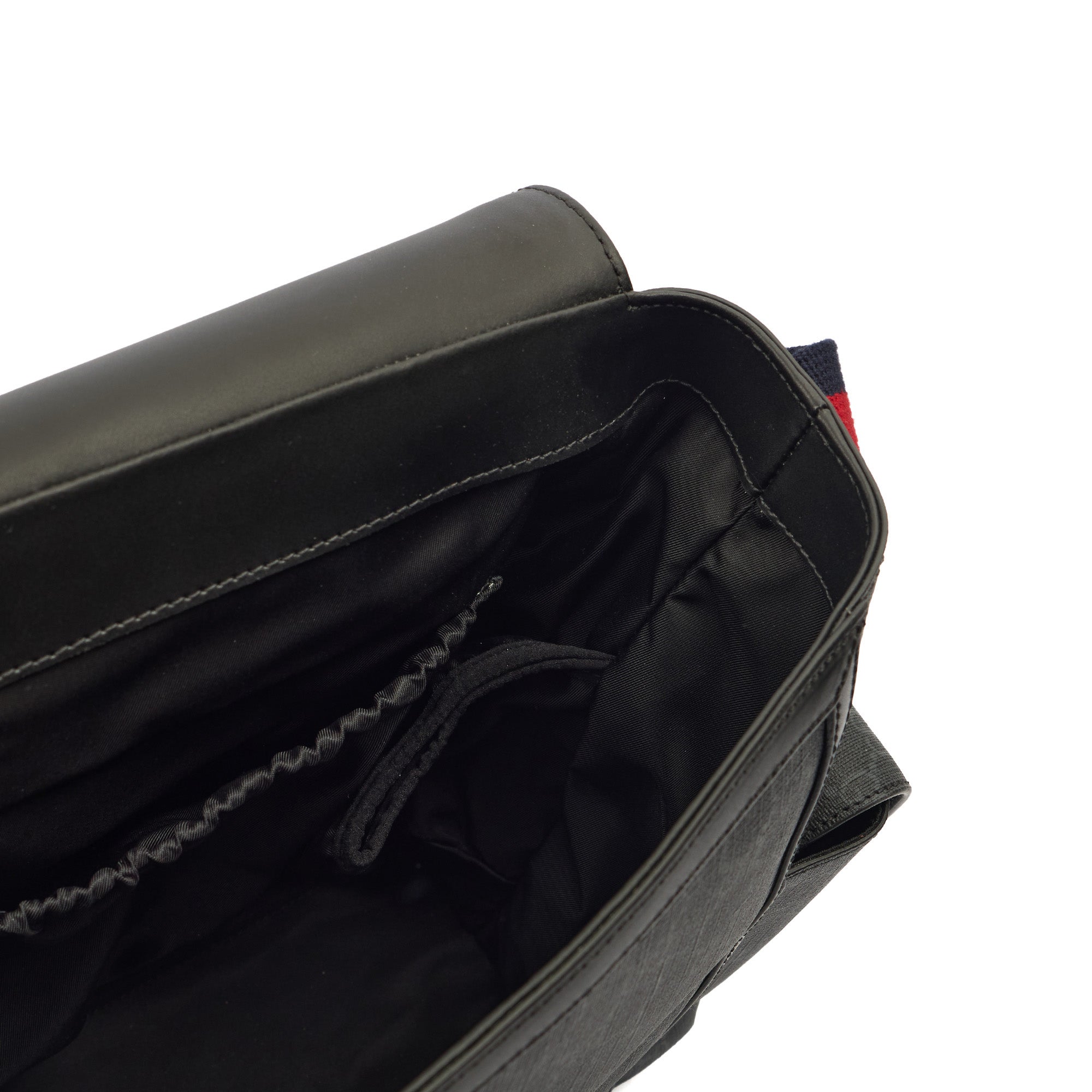 Gucci Cross Body Baby Carrier in GG Supreme, Exotic Effect Leather — Alternate View 7