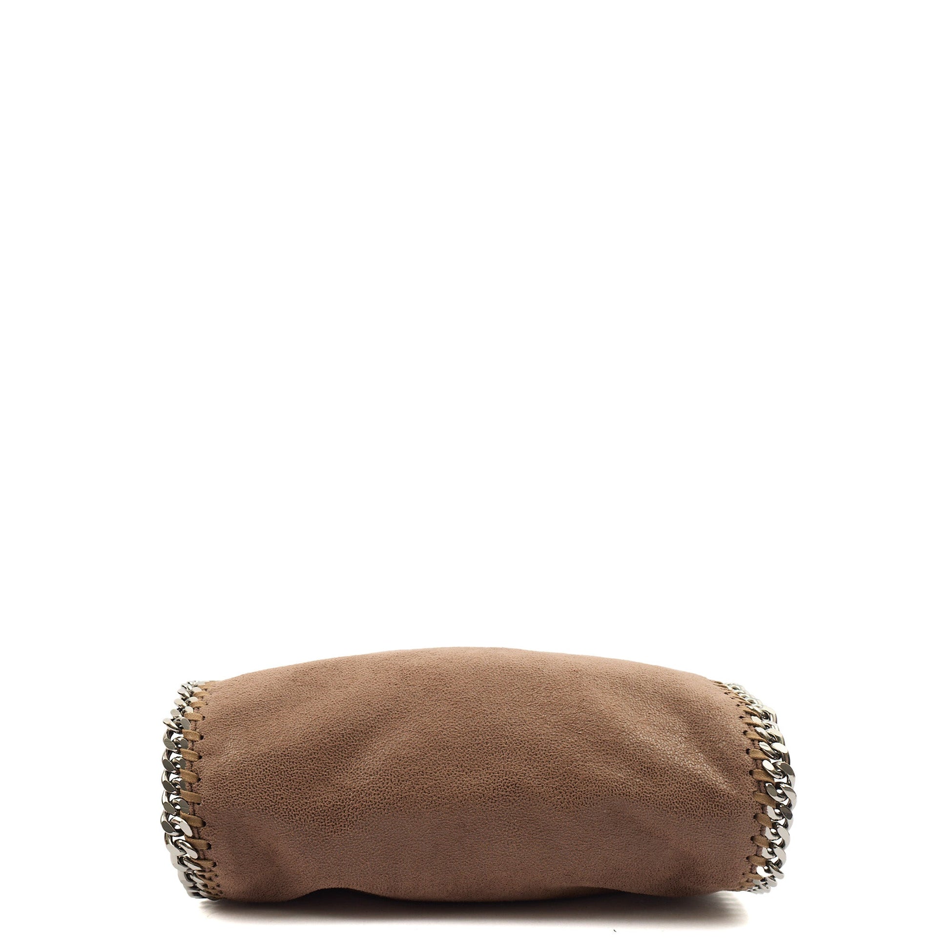 Stella McCartney Tote Falabella Mini Tote in Brown, Suede — Top View