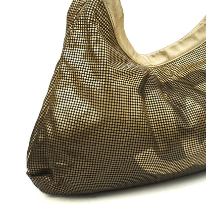 Chanel Tote Hobo in Metallic, Calfskin Leather — Alternate View 14