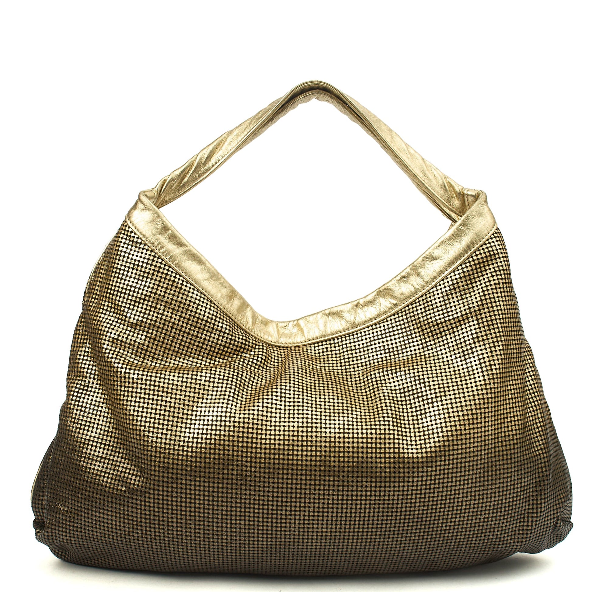 Chanel Tote Hobo in Metallic, Calfskin Leather — Alternate View 21