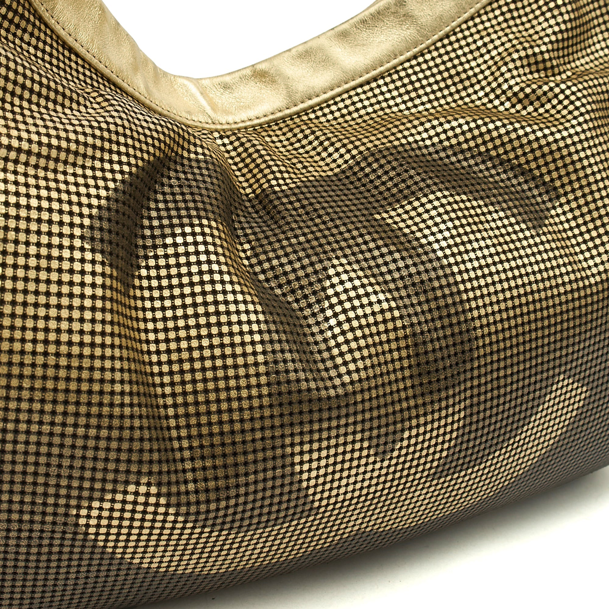 Chanel Tote Hobo in Metallic, Calfskin Leather — Alternate View 24