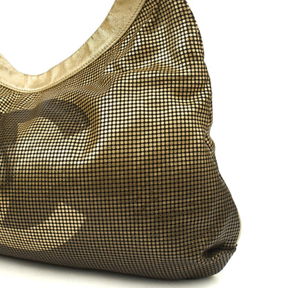 Chanel Tote Hobo in Metallic, Calfskin Leather — Alternate View 7
