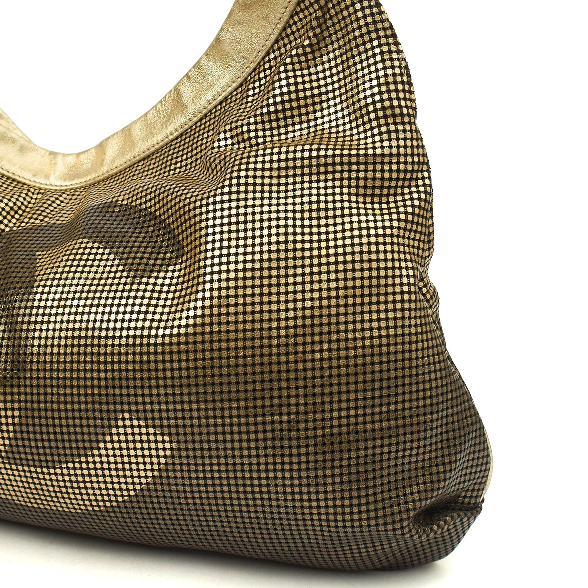 Chanel Tote Hobo in Metallic, Calfskin Leather — Alternate View 16