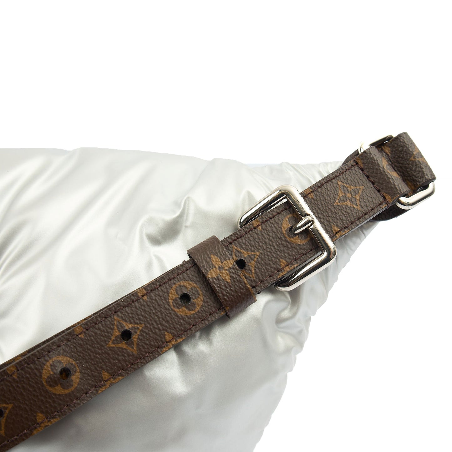 Louis Vuitton Cross Body Bumbag in Metallic, Fabric — Alternate View 7
