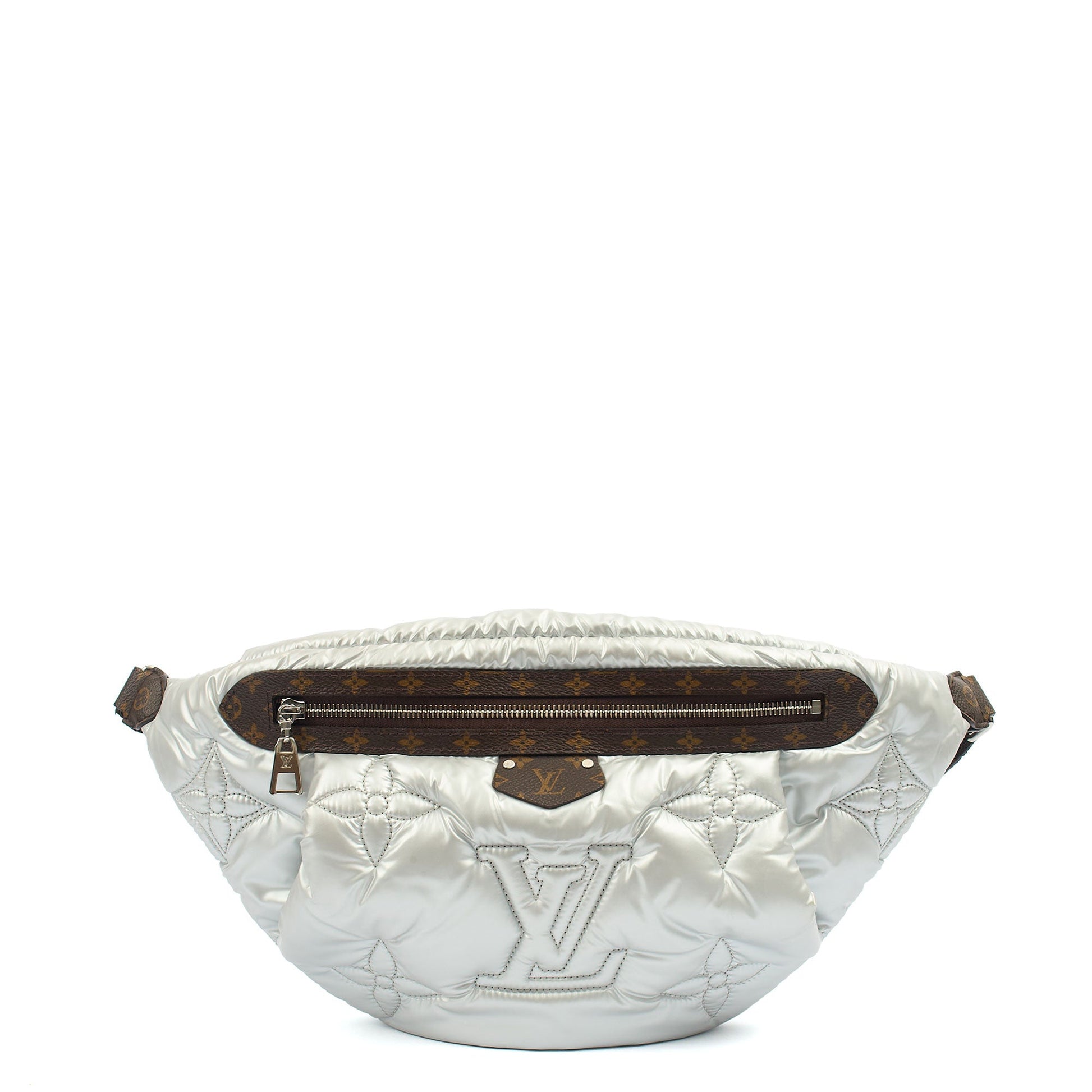 Louis Vuitton Cross Body Bumbag in Metallic, Fabric — Alternate View 12