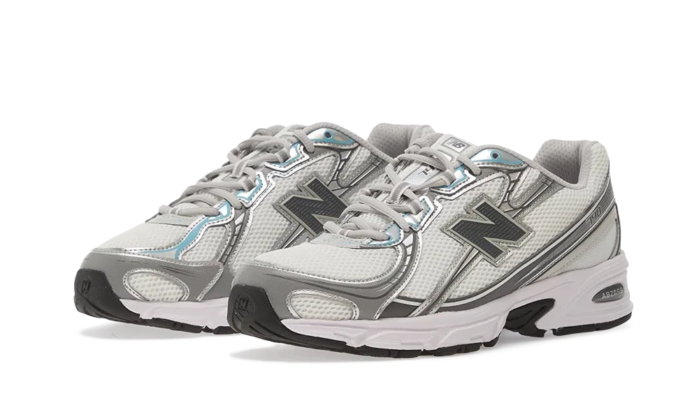 New Balance 740 White Castlerock — vue de face