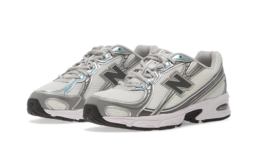 New Balance 740 White Castlerock — vue de face