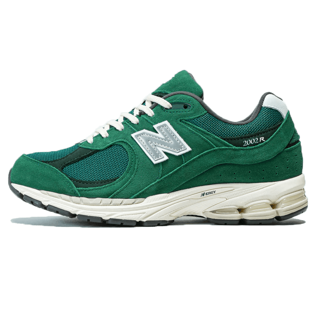New Balance 2002R 'Suede Pack - Forest Green' — UK 3.5 | EU 36 | US 4 — Front View