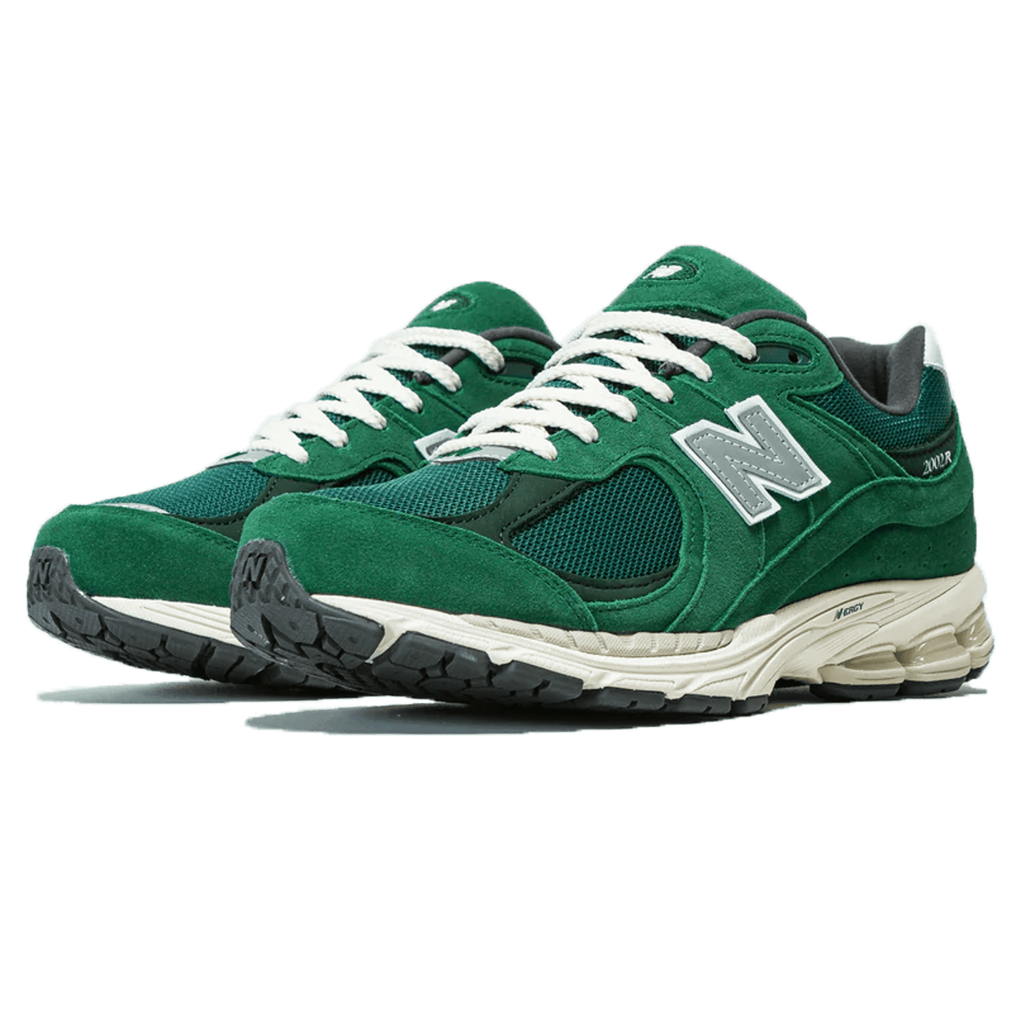 New Balance 2002R 'Suede Pack - Forest Green' — UK 3.5 | EU 36 | US 4 — Side View