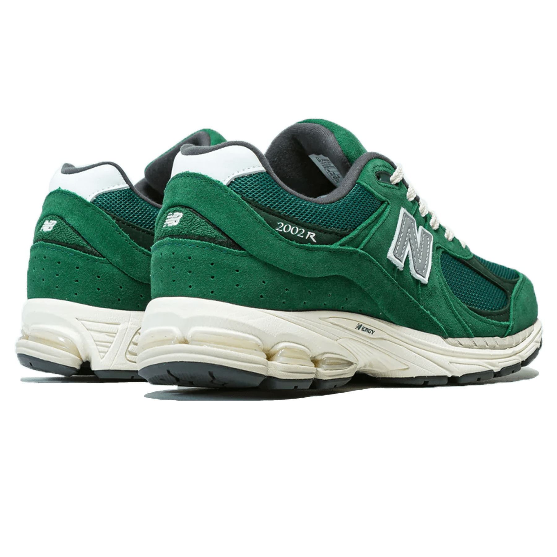 New Balance 2002R 'Suede Pack - Forest Green' — UK 3.5 | EU 36 | US 4 — Back View