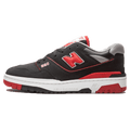 New Balance 550 'Black Red' — UK 3.5 | EU 36 | US 4 — Front View