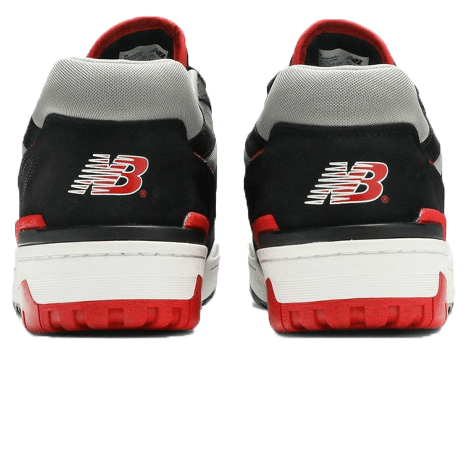 New Balance 550 'Black Red' — UK 3.5 | EU 36 | US 4 — Back View