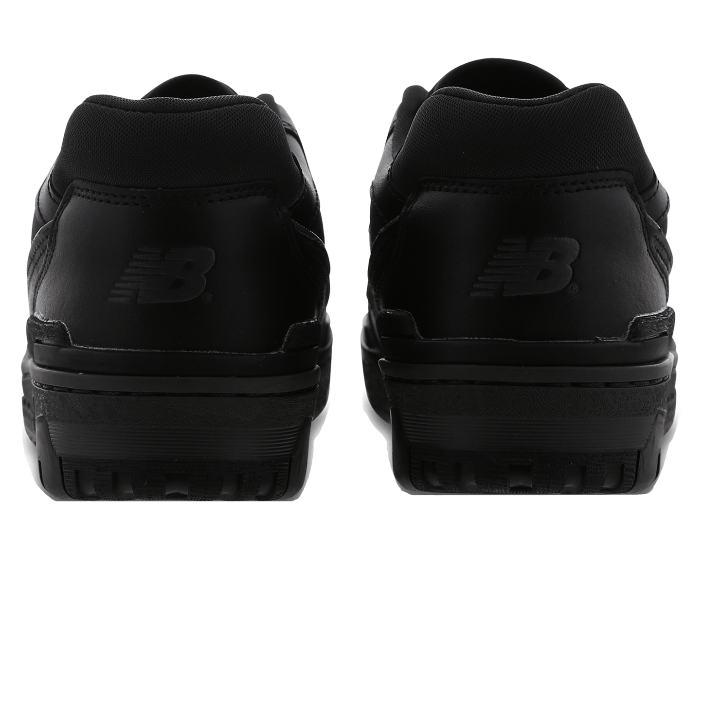 New Balance 550 'Triple Black' — UK 3.5 | EU 36 | US 4 — Back View