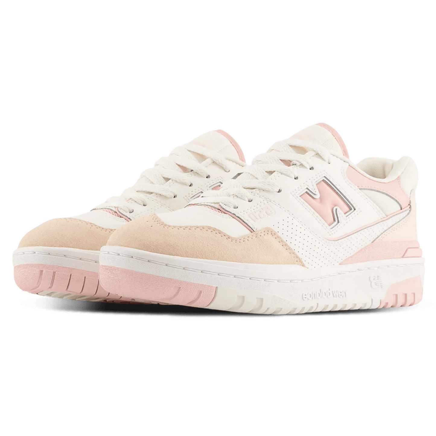 New Balance 550 White Pink — UK 3.5 | EU 36 | US 4 — Side View