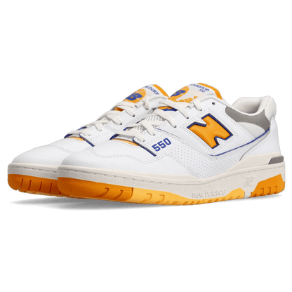 New Balance 550 'White Vibrant Orange' — UK 3.5 | EU 36 | US 4 — Side View