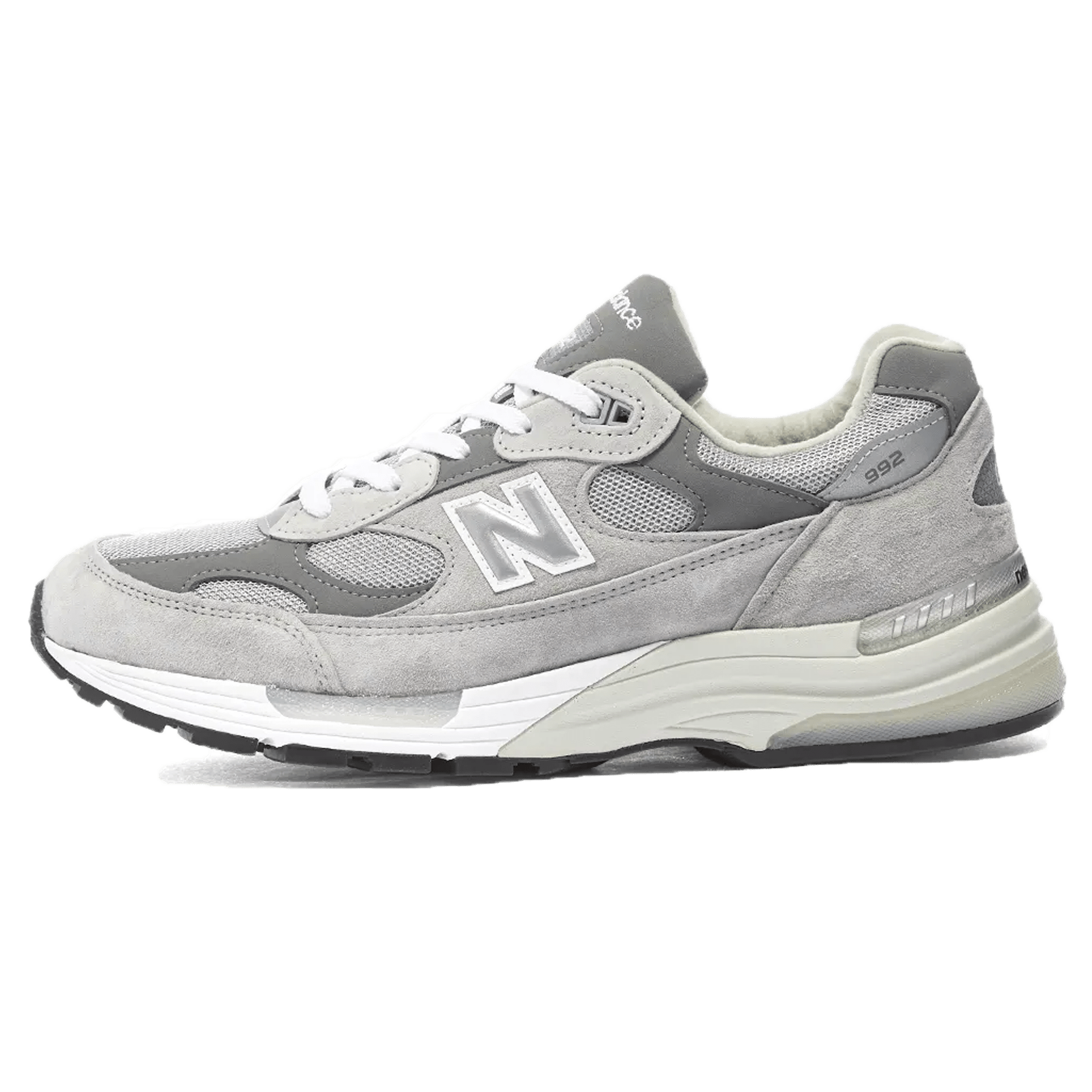 New Balance 992 Made In USA 'Grey' — UK 3.5 | EU 36 | US 4 — Front View