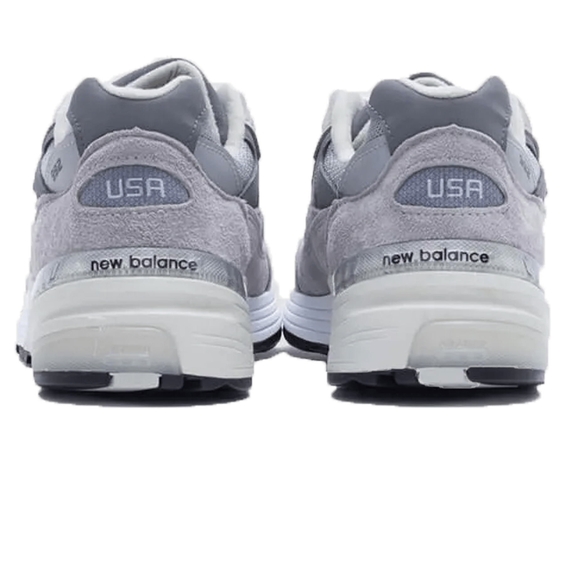 New Balance 992 Made In USA 'Grey' — UK 3.5 | EU 36 | US 4 — Back View