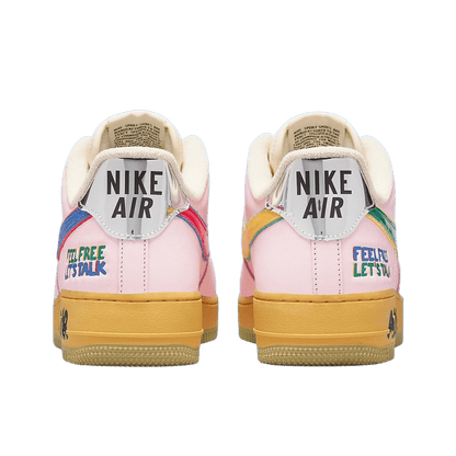 Nike Air Force 1 Low 'Feel Free, Let's Talk' — UK 3 | EU 35.5 | US 3.5 — Detail View