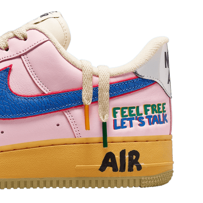 Nike Air Force 1 Low 'Feel Free, Let's Talk' — UK 3 | EU 35.5 | US 3.5 — Lifestyle View