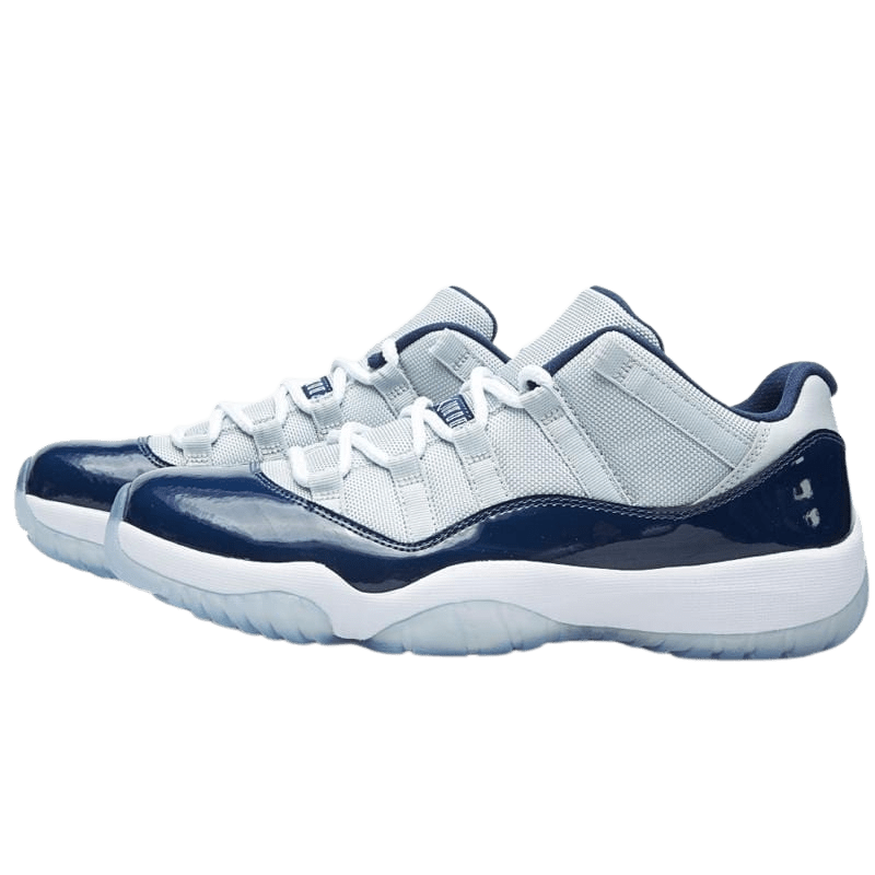 Air Jordan 11 Retro Low 'Grey Mist' — UK 3 | EU 35.5 | US 3.5 — Front View