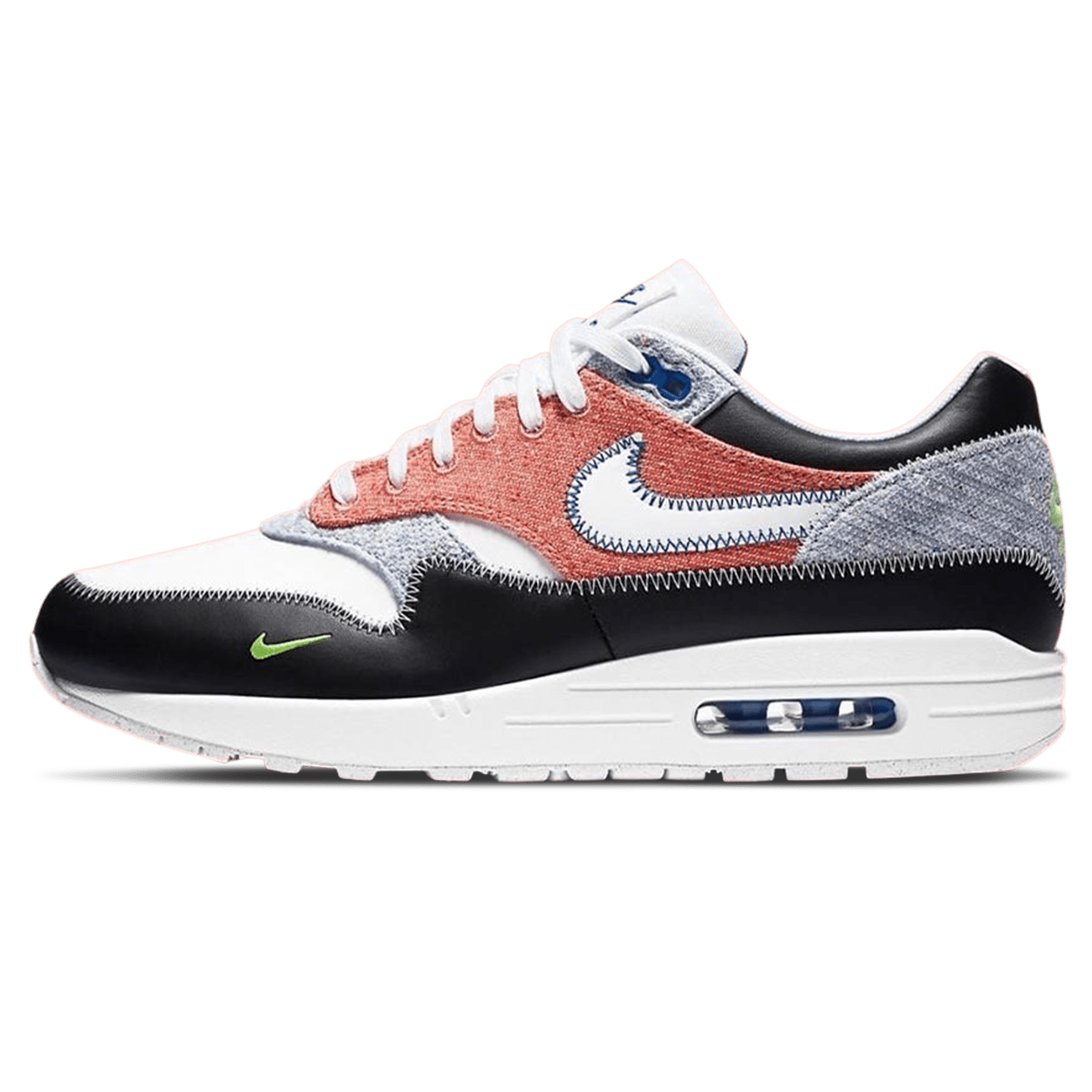 Nike Air Max 1 'Recycled White' — UK 3 | EU 35.5 | US 3.5 — Front View