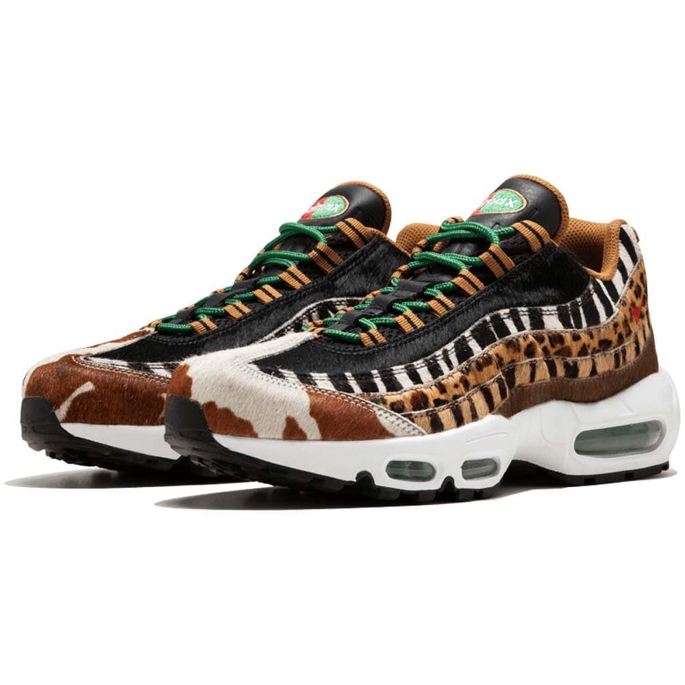 Nike Air Max 95 DLX x Atmos Animal Pack 2018 — UK 3 | EU 35.5 | US 3.5 — Side View