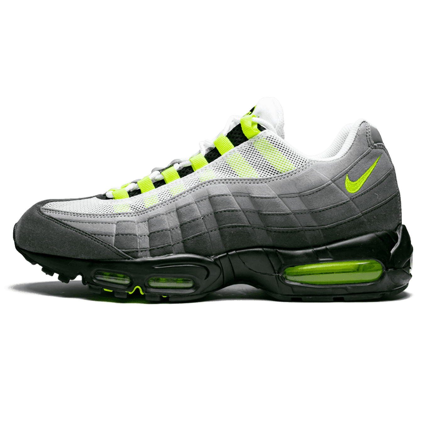 Nike Air Max 95 OG 'Neon' 2012 — UK 3 | EU 35.5 | US 3.5 — Front View