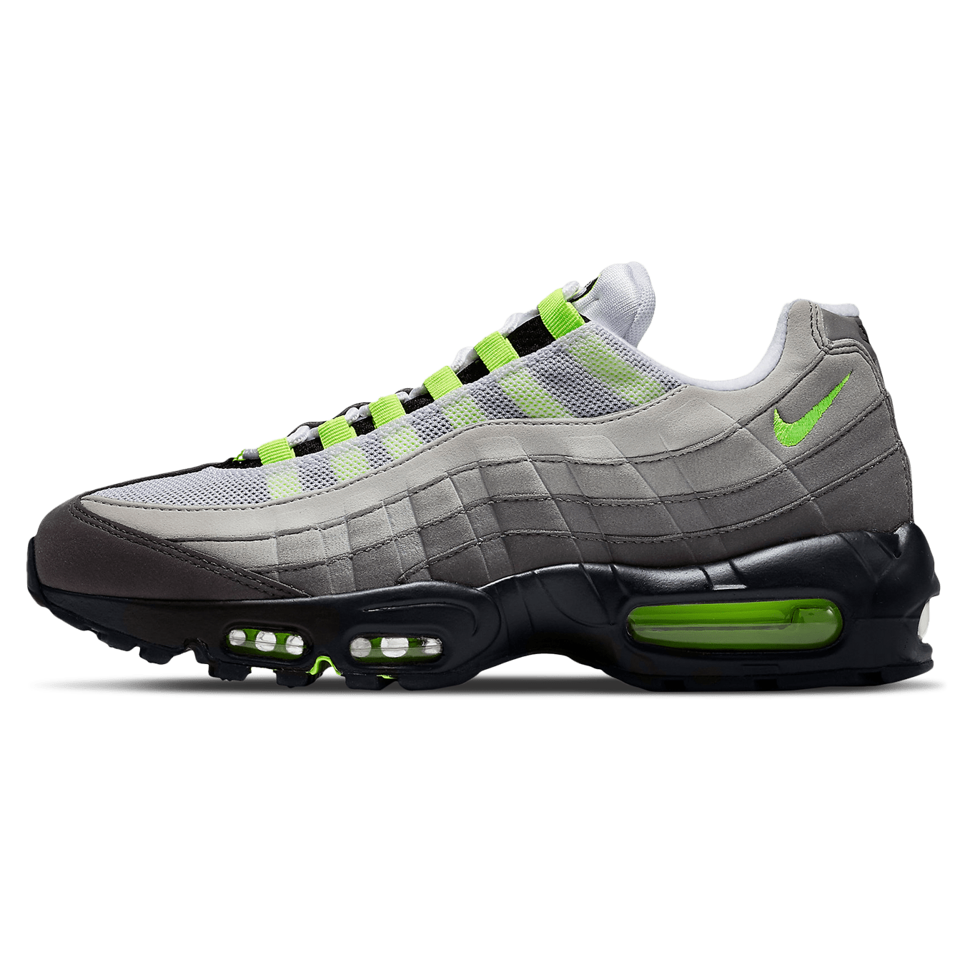 Nike Air Max 95 OG 'Neon' 2015 — UK 3 | EU 35.5 | US 3.5 — Front View