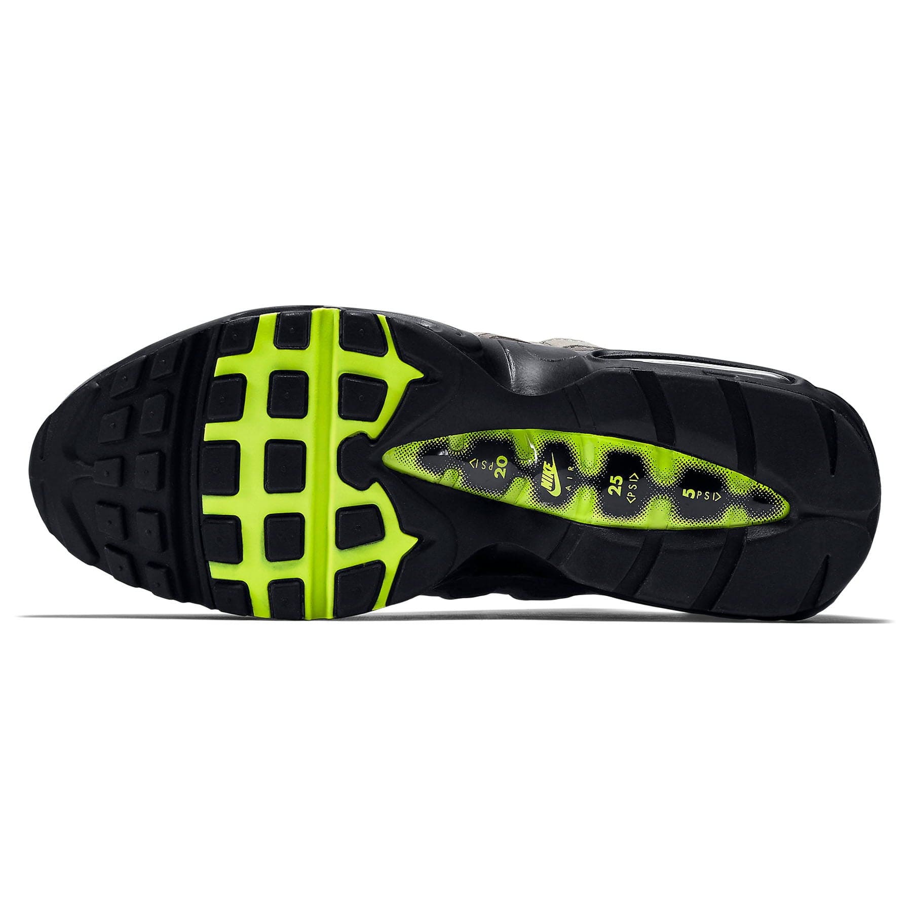 Nike Air Max 95 OG 'Neon' 2015 — UK 3 | EU 35.5 | US 3.5 — Detail View