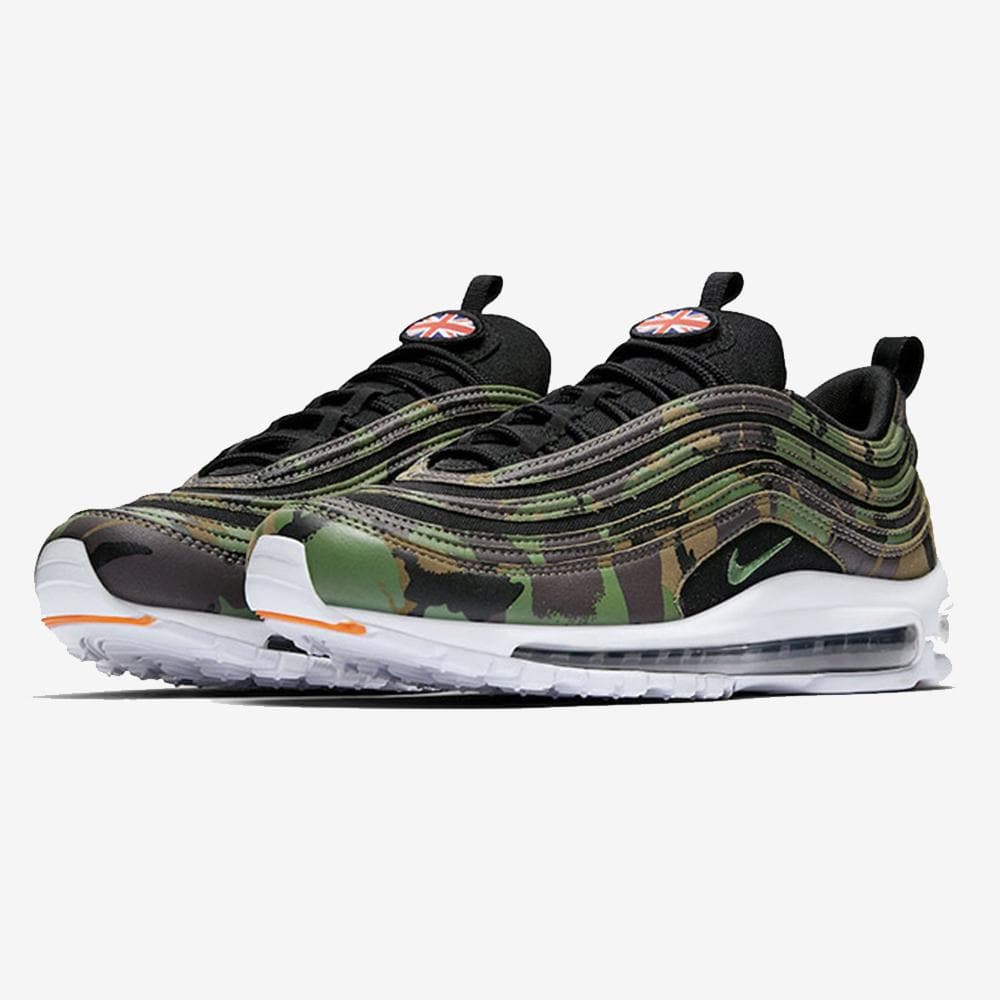 Nike Air Max 97 UK Country Camo Pack — UK 3 | EU 35.5 | US 3.5 — Side View