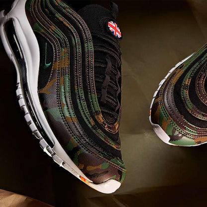 Nike Air Max 97 UK Country Camo Pack — UK 3 | EU 35.5 | US 3.5 — Detail View