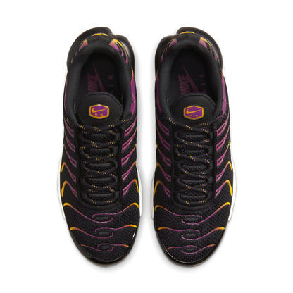 Nike Air Max Plus 'Black University Gold Viotech' — UK 3 | EU 35.5 | US 3.5 — Back View