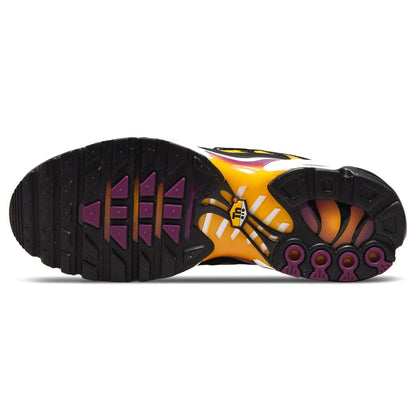Nike Air Max Plus 'Black University Gold Viotech' — UK 3 | EU 35.5 | US 3.5 — Detail View